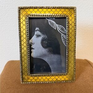 Elegant Vintage Style Gold Scale Picture Frame Metal Frames